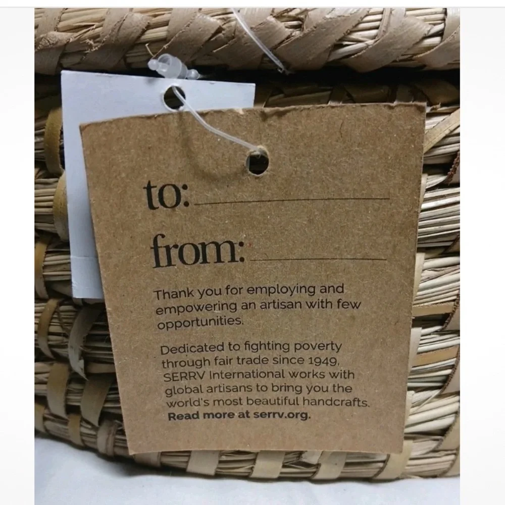 Serrv natural woven